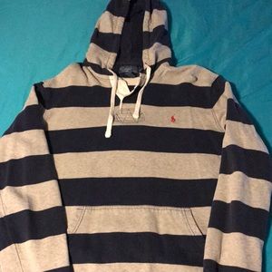 Hooded Polo Sweater